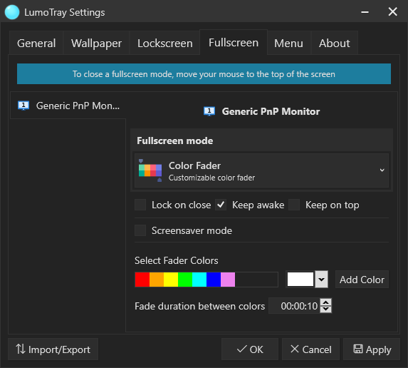Color Fader